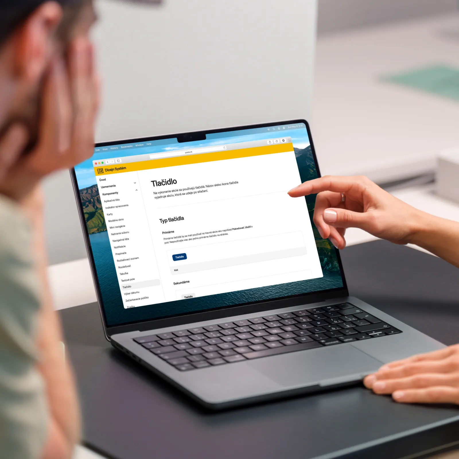 Transformed UX for Slovenská pošta's digital products with a Design System